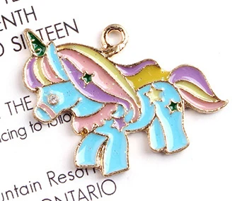 Wholesale 10pcs/lot 30*35mm Unicorn horse handmade Alloy Pendant necklaces bracelet DIY Fashion Jewelry Accessories | Украшения и