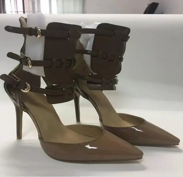 Туфли лодочки женские с острым носком пикантная кожа змеиная заостренный носок