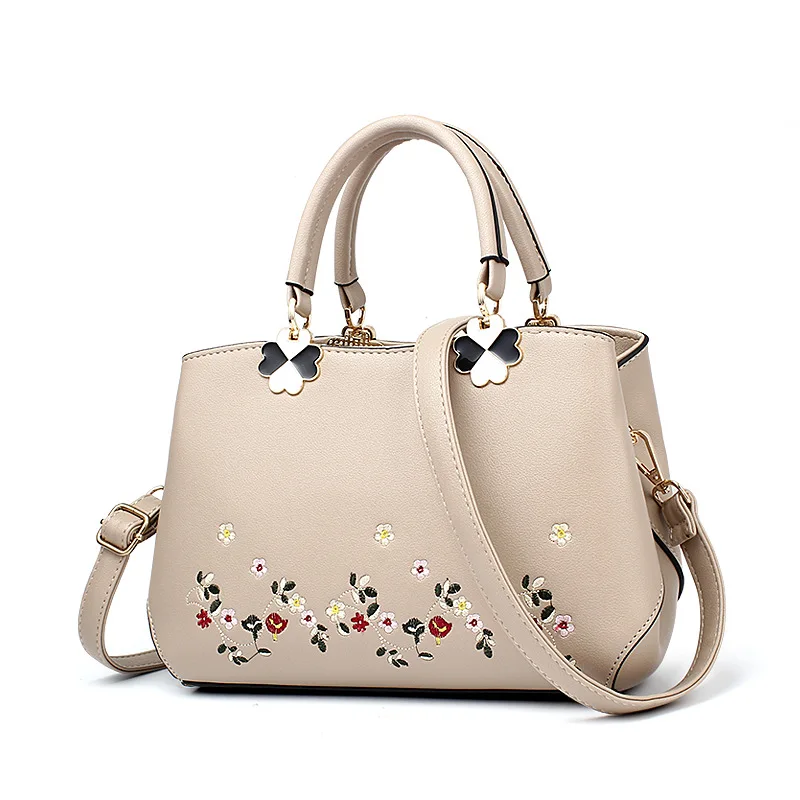Style 1 khaki Повседневные женские кожаные сумки, роскошные сумки через плечо для женщин, женские кошельки и сумки, женские сумки S88 - Цвет: Style 1 khaki