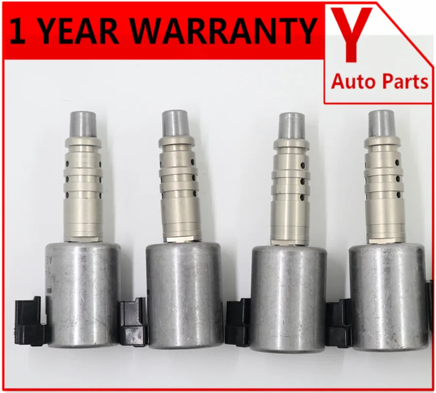 Комплект соленоида Transmisison JF017E RE0F10E JF016E CVT8 4 шт. для Nissan Verser Sentra Jeep chevy|Клапан