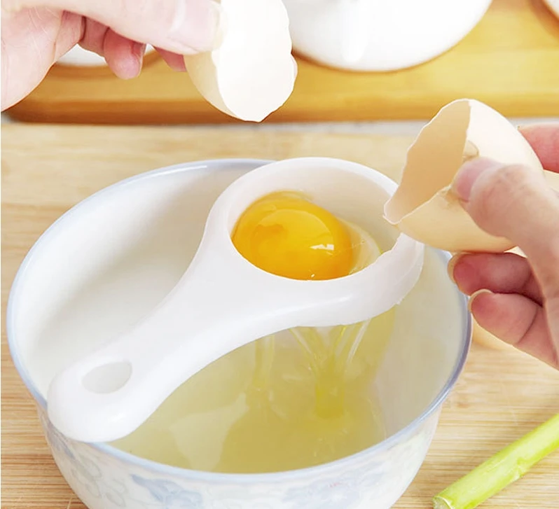 1 шт./лот экологичный Яичный желток Белый сепаратор разделитель яиц инструменты