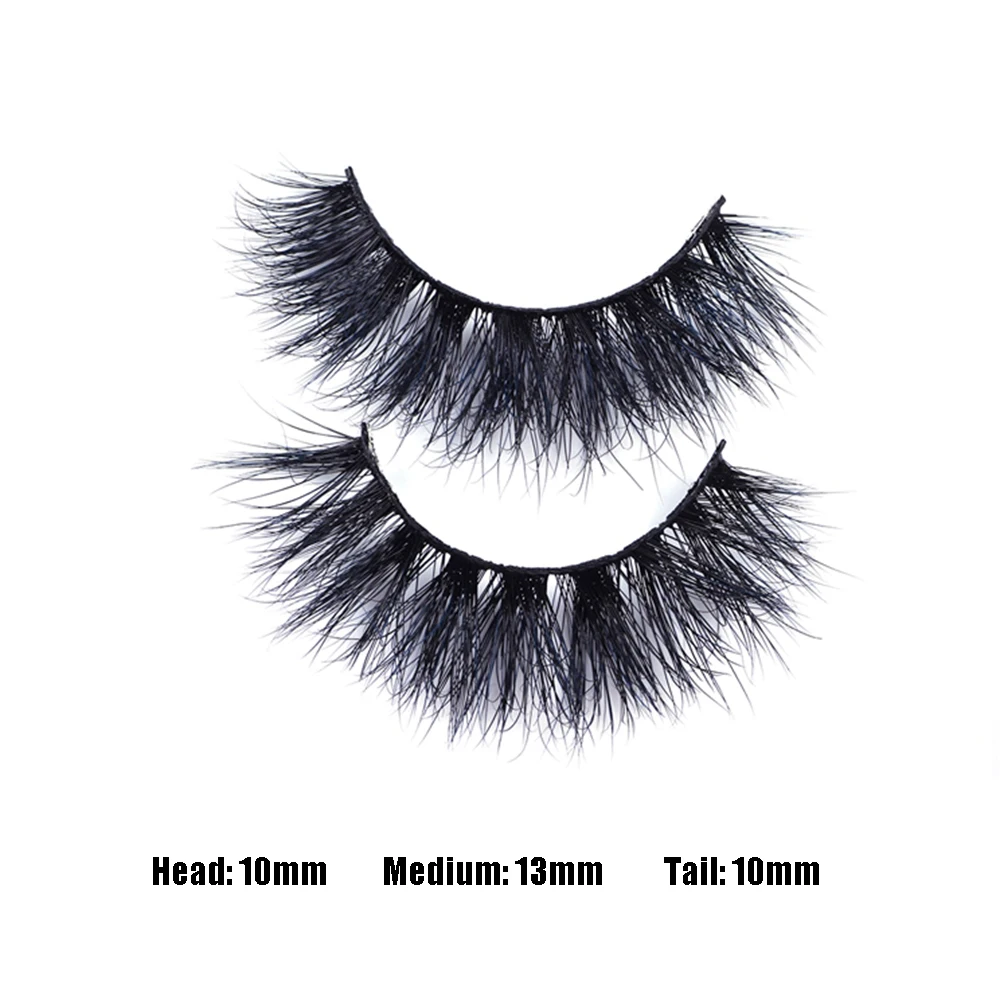 1 пара объемные норковые накладные ресницы толстая ресница ручной работы