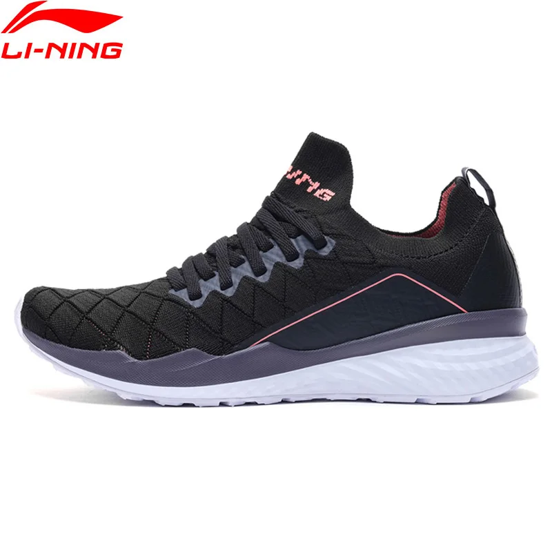 Li-Ning/женские кроссовки LN CLOUD с подушкой; кроссовки для бега; PROBAR LOC; дышащая спортивная обувь с устойчивой подкладкой; кроссовки; ARHP074 SJFM19