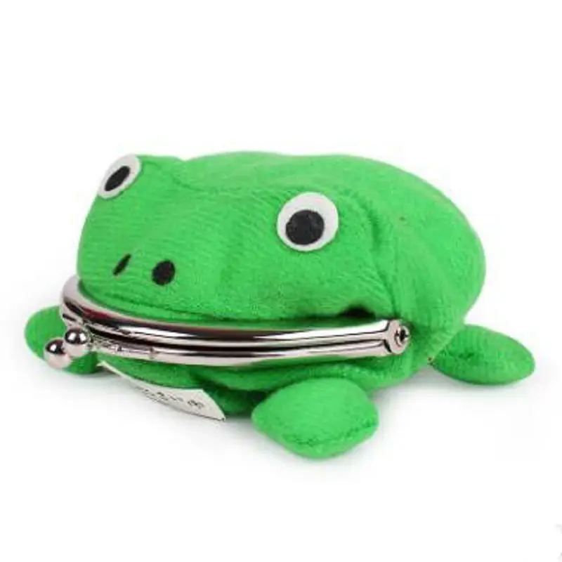 Сумка для хранения денег Pokemon Bolsa Naruto Frog Аниме Кошелек монет Покемон Плюшевая