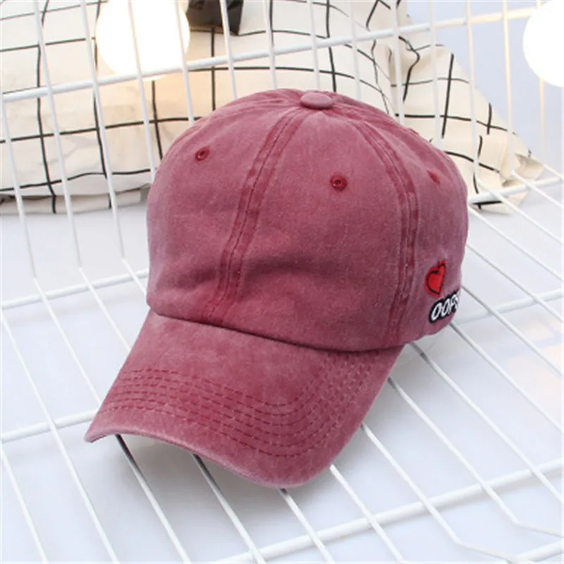 Дикий старый бейсболка промывают ковбой Кепка snapback женский шляпа Мужской Лето