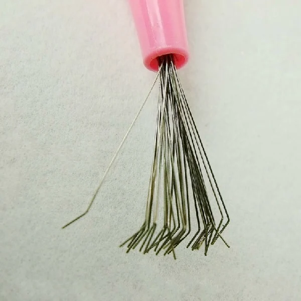 Гребень щетка для волос очиститель Встроенная пластиковая ручка инструмента