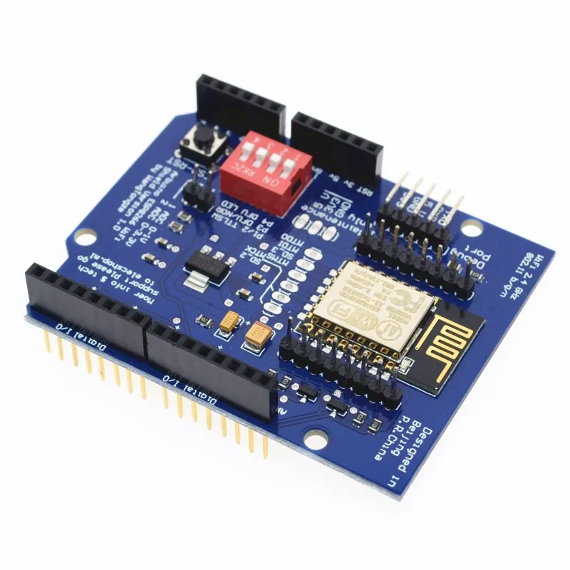 Трехмерная Плата расширения для arduino UNO R3 ESP8266|uno r3|arduino esp8266 esp-12earduino board wifi |