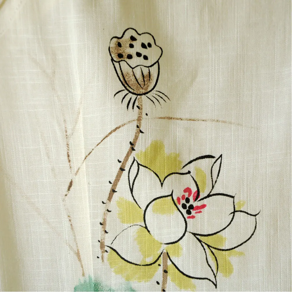 Женский китайский хлопковый льняной костюм традиционная одежда платье в стиле Zen