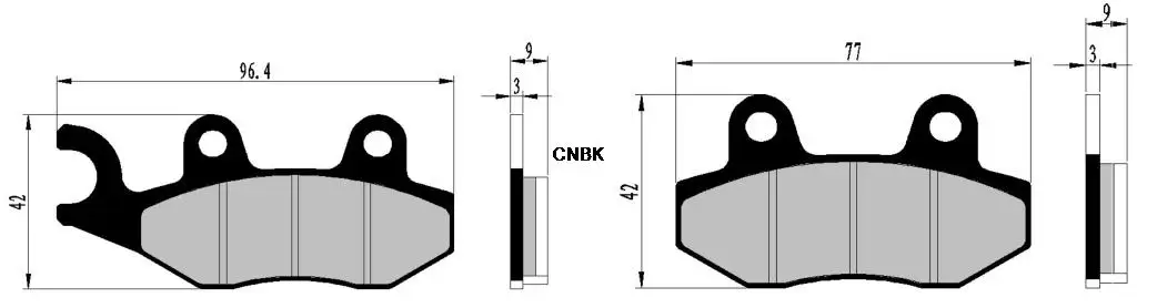 Набор тормозных колодок TRIUMPH Street 1050 скоростей Triple R 2 суппорт без ABS 10 спиц 2014 2015