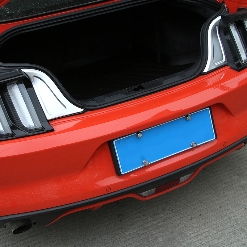 SHINEKA декоративная Обложка для заднего багажника из алюминиевого сплава листы