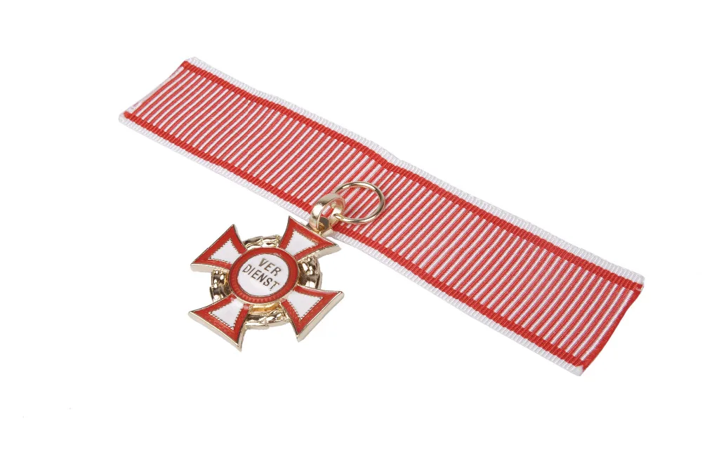 

WW1 WWI GERMANY WURTEMBERG CROSS BADGE WITH RIBBON-38049
