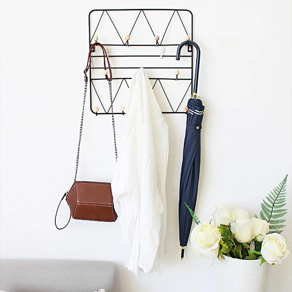 Скандинавский стиль настенный держатель для ключей полка хранения одежды