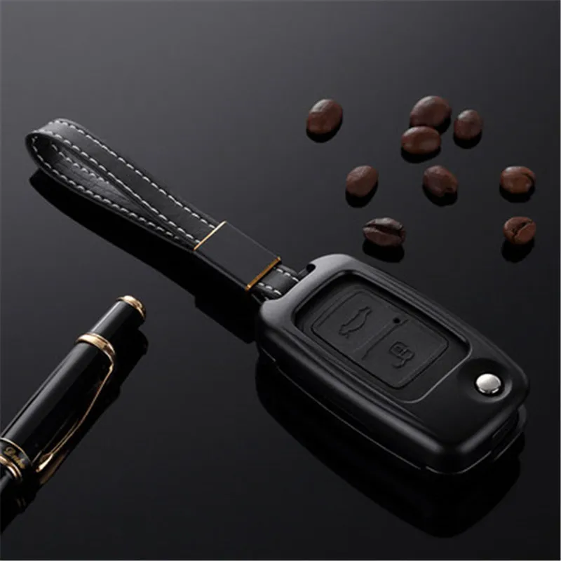 

Alloy car key cover case shell fob for VW Golf Bora Jetta POLO GOLF Passat For Skoda Octavia A5 Fabia For SEAT Ibiza