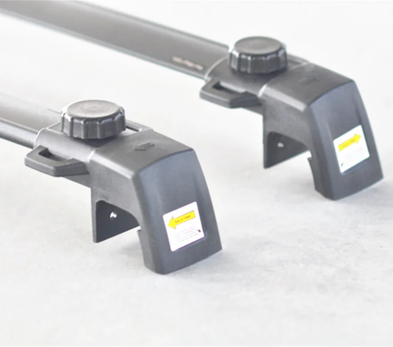 2 шт. черный автомобиль внедорожник тела Алюминий переноски Чемодан держатель