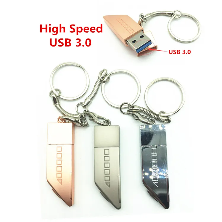 Высокоскоростной USB 3 0 Металлический флеш накопитель в форме головки поезда