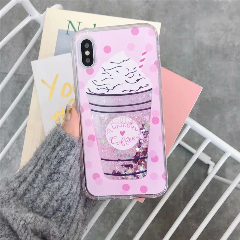 Чехол для жидкой воды, мягкий силиконовый чехол для huawei P30 Pro P20 Lite P Smart Plus mate 20, чехол s, единорог, флакон духов, КИТ