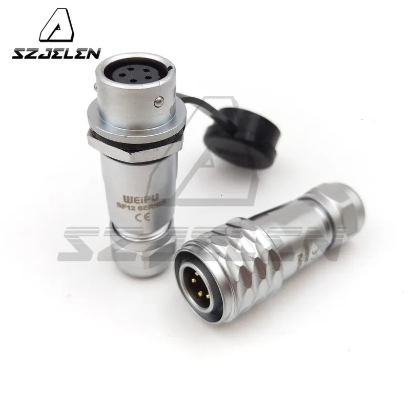 Original WEIPU SF12 5pin Waterproof Connector Automotive aviation connector plug socket | Обустройство дома