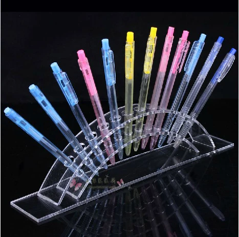 Карета подводка для глаз карандаш держатель изогнутый плексиглас губ макияж