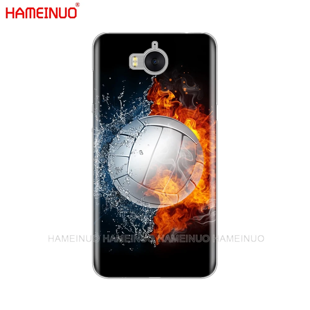 HAMEINUO огонь волейбол спорт воды сотовый телефон чехол для huawei honor 3C 4X 4C 5C 5X 6 7 Y3 Y6 Y5 2