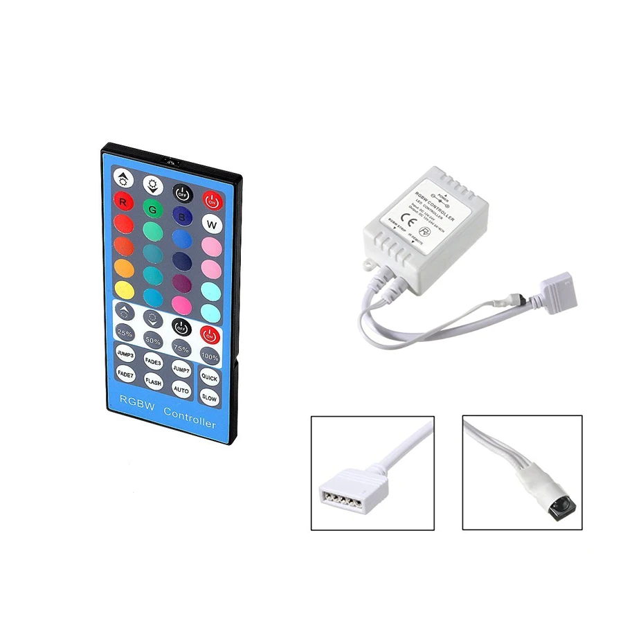 LPILY IP20 / IP65 Waterproof RGBW RGBWW Led Strip SMD 5050 5M 10M LED light DC12V Tape 40key Remoter Controller Power | Лампы и