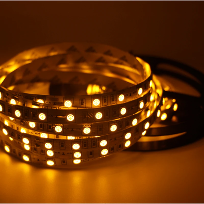 5050 smd гибкий светодиодный свет 12 В DC Фон компьютерный корпус для ПК клейкая лента свет водонепроницаемый DC 12 В белый, черный, pcb