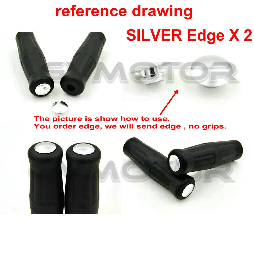 Винтажные ручки для мотоциклов и кафе с резиновой ручкой 7/8 &quot 22 мм CG125 CB400 HONDA KAWASAKI