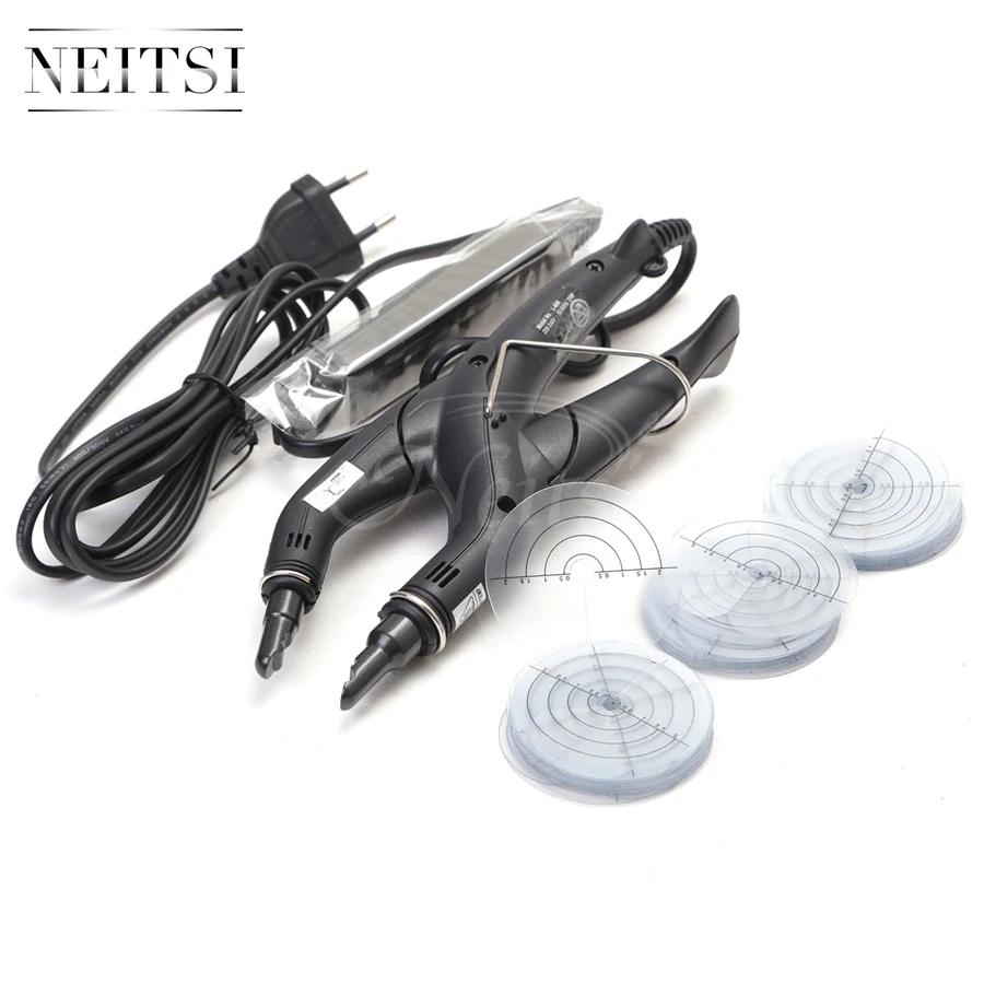 50 шт. коннекторы для наращивания волос с кератиновым соединением|heat protector|hair