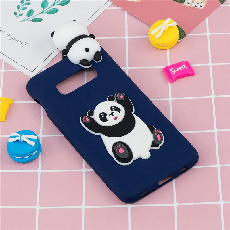 Чехол для samsung S10 Plus, чехол для samsung Galaxy S10 Lite S8 S9 Plus S7 Edge, 3D единорог, кукла, мягкий силиконовый чехол для телефона