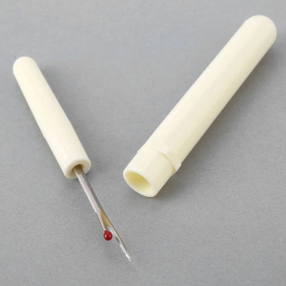 Ремесло резец шва Потрошитель стежка риппер пластиковая ручка шитье втягиватель