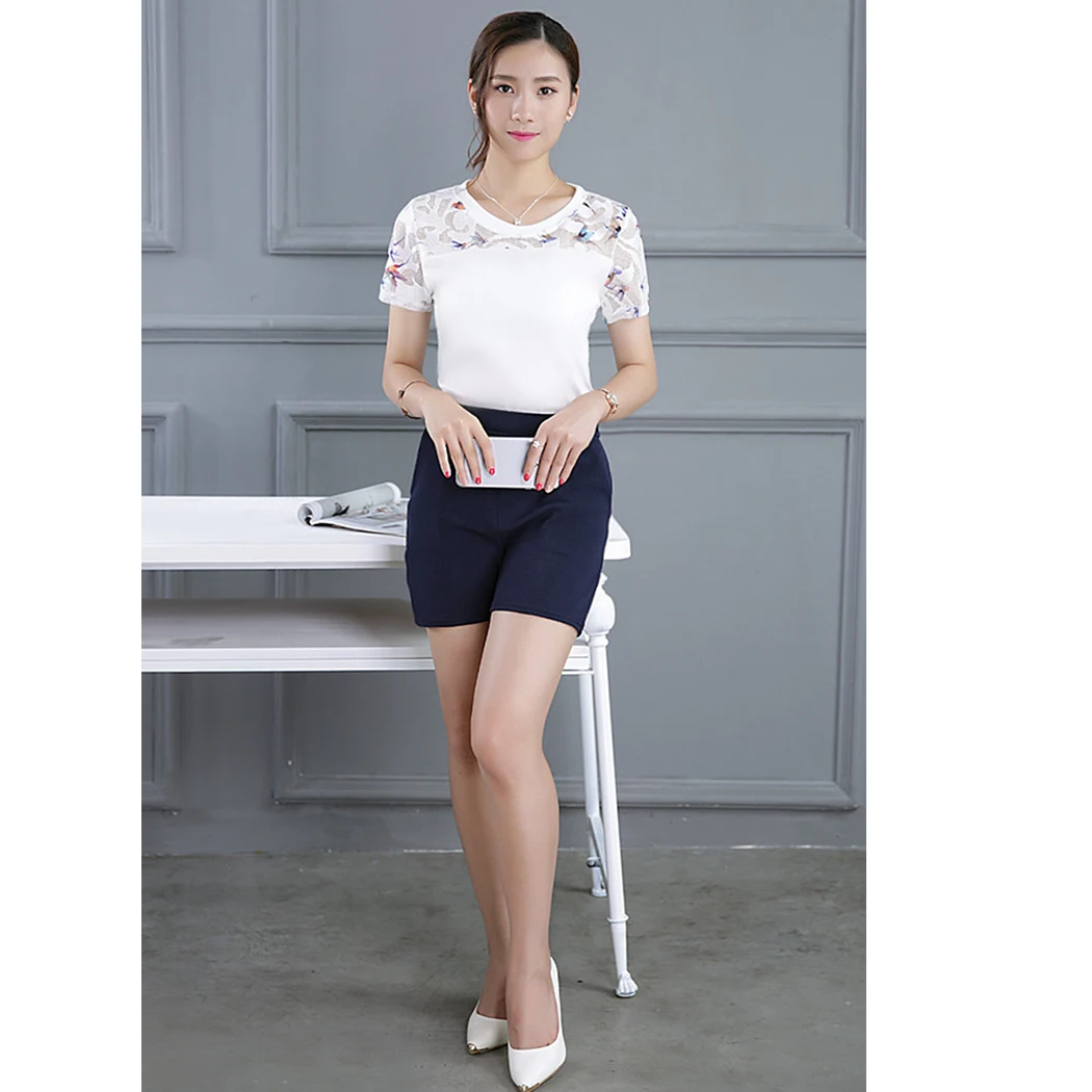 Женская Лоскутная шифоновая Футболка с принтом птицы шифоновые топы