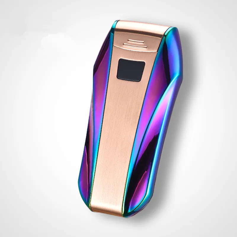 Новинка 2018 двухдуговая USB Зажигалка перезаряжаемая Электронная зажигалка LED