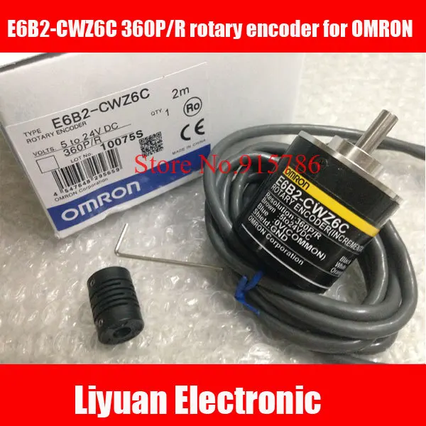 Free shipping E6B2-CWZ6C 360P/R rotary encoder for OMRON / DC5V-24V 2M incremental | Электронные компоненты и