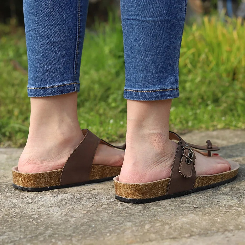 Шлепанцы SAGACEWomen летняя обувь женские тапочки удобные шлепанцы на плоской подошве