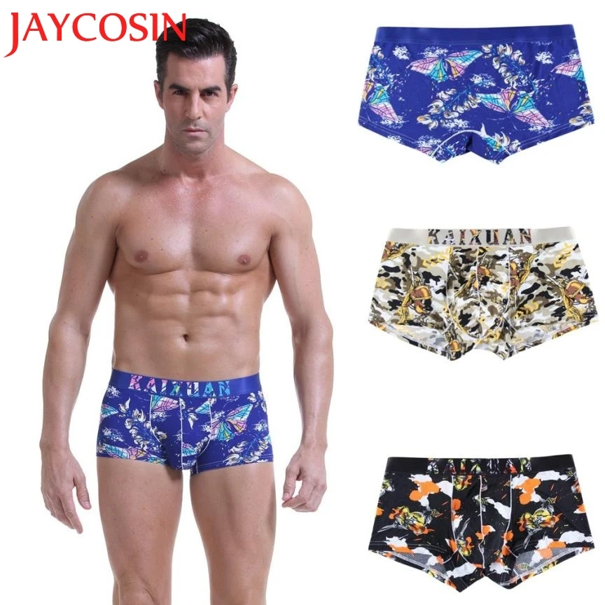 Новинка 2018 трусы JAYCOSIN сексуальное нижнее белье мужские шорты боксеры с мешочком