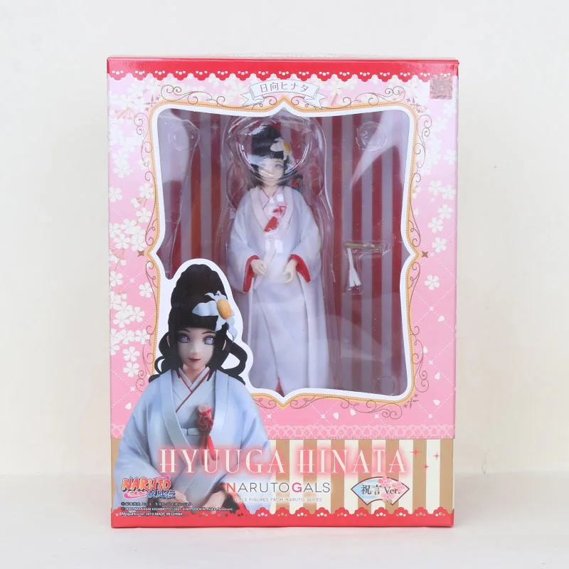 1 in box 20 см аниме Наруто Хьюга Хината Цунаде Сакура Харуно Фигурки игрушки наруто Shippuden Megahouse ПВХ фигурка коллекционная игрушка - Цвет: 1 in box