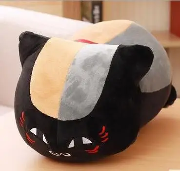 Белый Natsume Yuujinchou Nyanko Sensei Cat Teacher 20-60 см мультфильм пены мягкие куклы Подушка игрушки подарок для детей#982 - Цвет: Белый