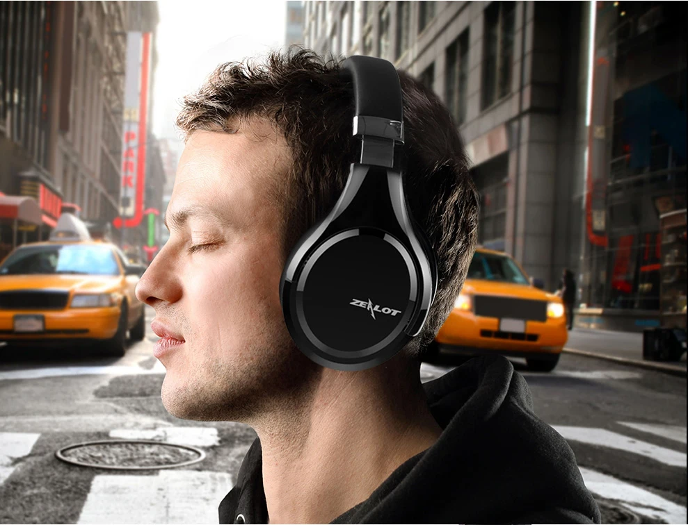 ZEALOT B21 сенсорное управление Bluetooth наушники гарнитура портативный глубокий бас беспроводные наушники со встроенным микрофоном для Xiaomi