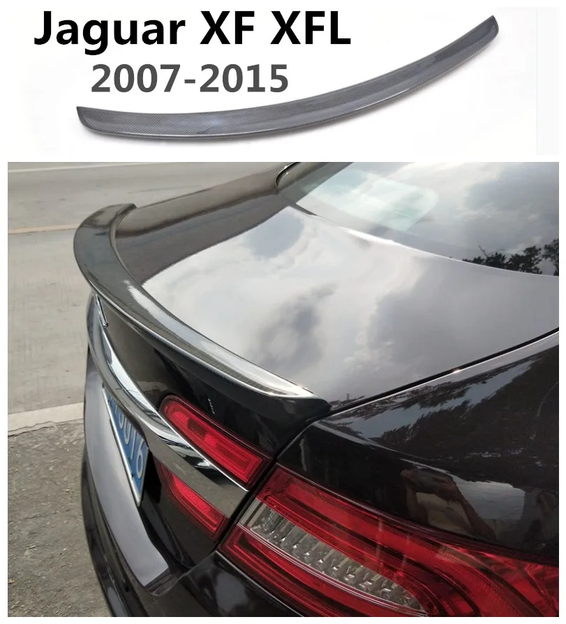 Спойлер из углеродного волокна для Jaguar XF XFL 2008 2009 2010 2011 2012 2013 2014 2015 Спойлеры
