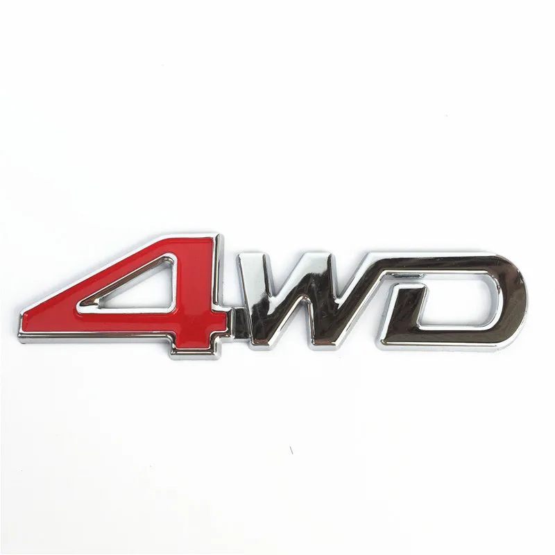 Хромированная Металлическая 3d наклейка Newbee Эмблема 4 х4 для Honda CRV Accord Civic Suzuki Grand