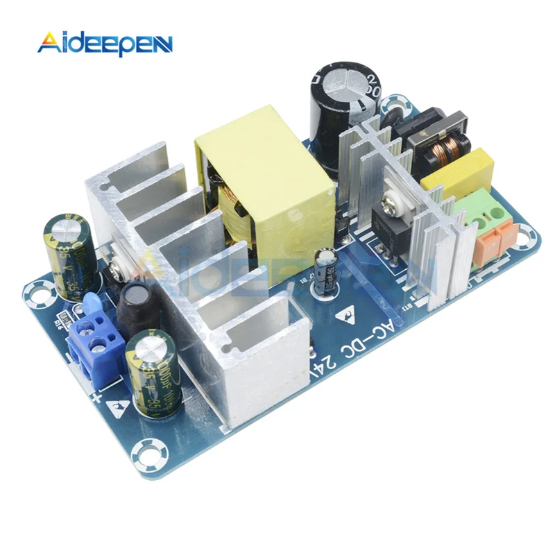 AC 85 V-265 V к DC 24V 100W 4A-6A стабильная Высокая мощность импульсный источник питания плата трансформатора питания понижающий регулятор напряжения