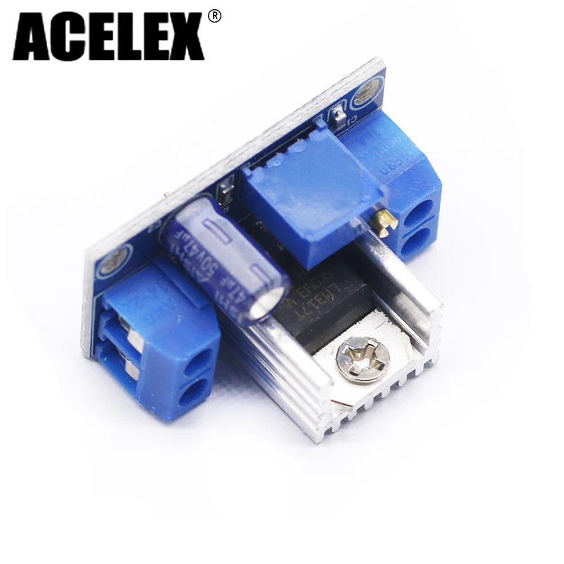 LM317 DC-DC понижающий преобразователь модуль линейной платы LM317 регулируемый регулятор напряжения источник питания