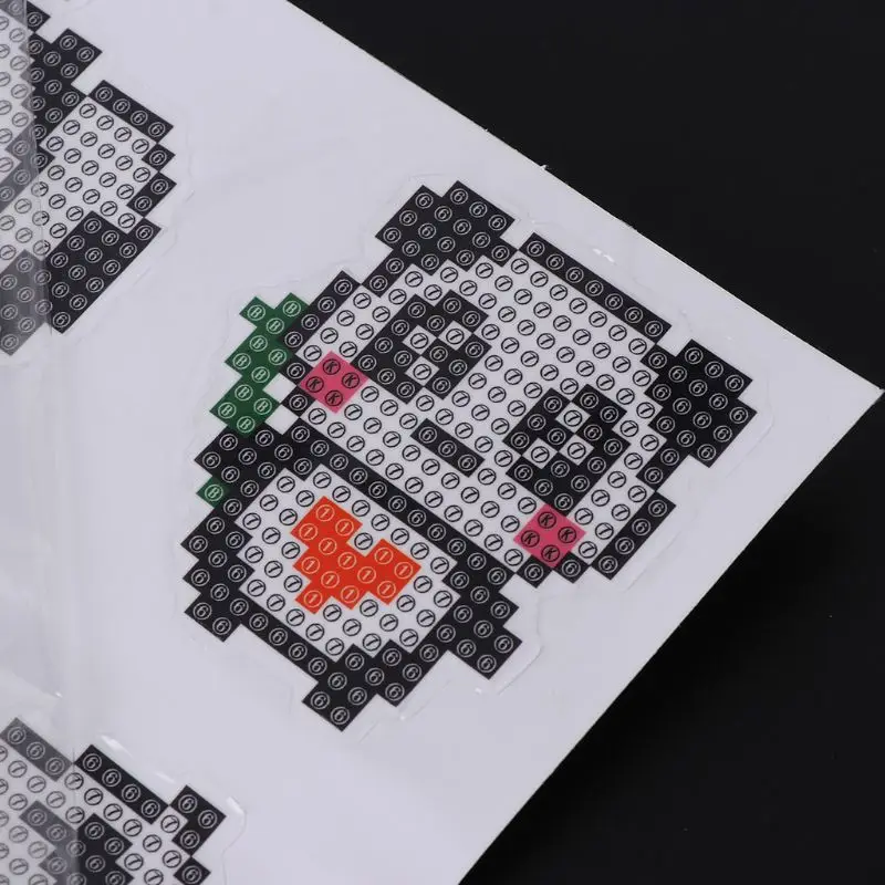 8 шт. DIY панда вышивка набор Алмазная вышивка двойной сторонний стикер сделанное вручную украшение для дома для детей