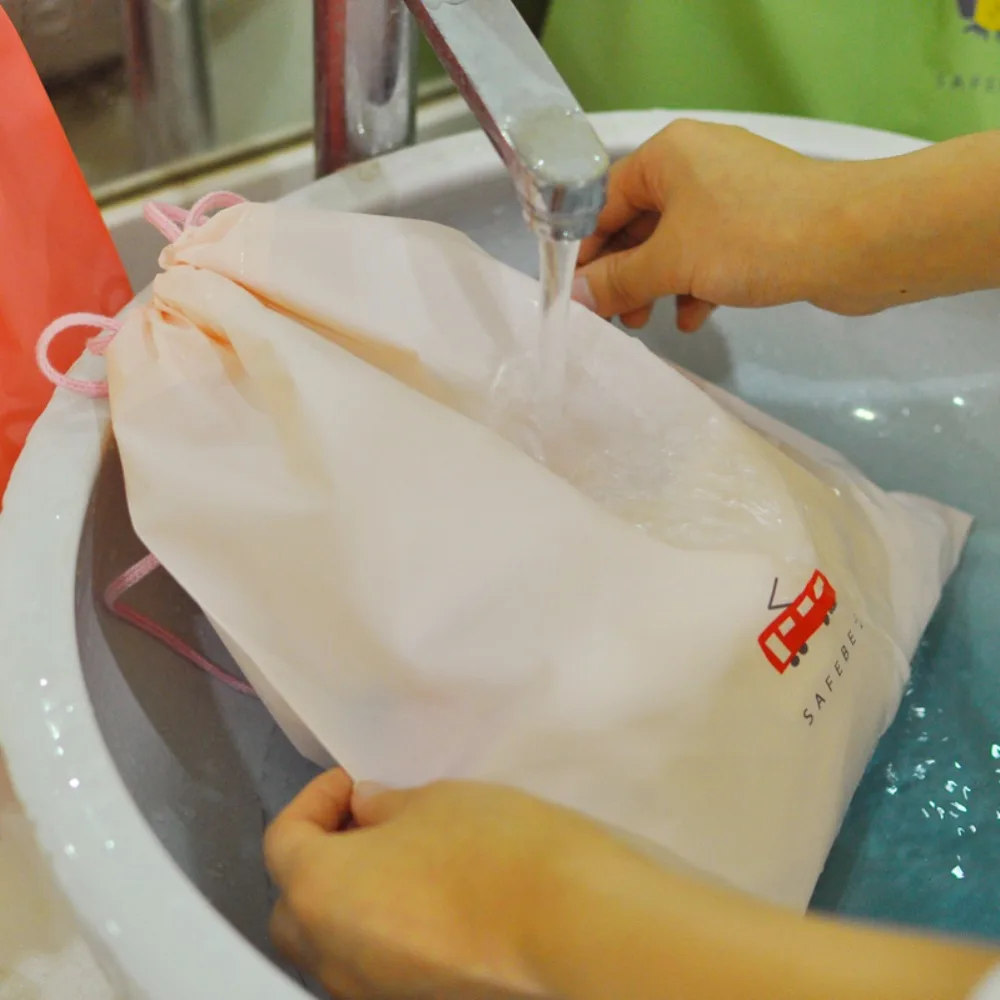 5 шт./компл. водонепроницаемые сумки для хранения с мультяшным рисунком на шнурке