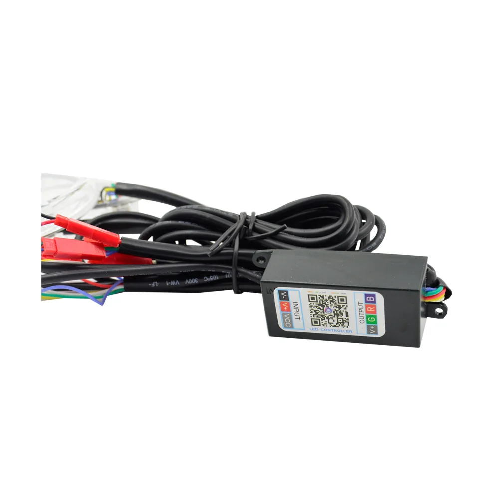 3,0 дюймов H7Q5 автомобиль би ксенон hid объектив проектора с RGB Bluetooth функция ангельские глазки автомобиля монтажный комплект изменение цвета маска изменить