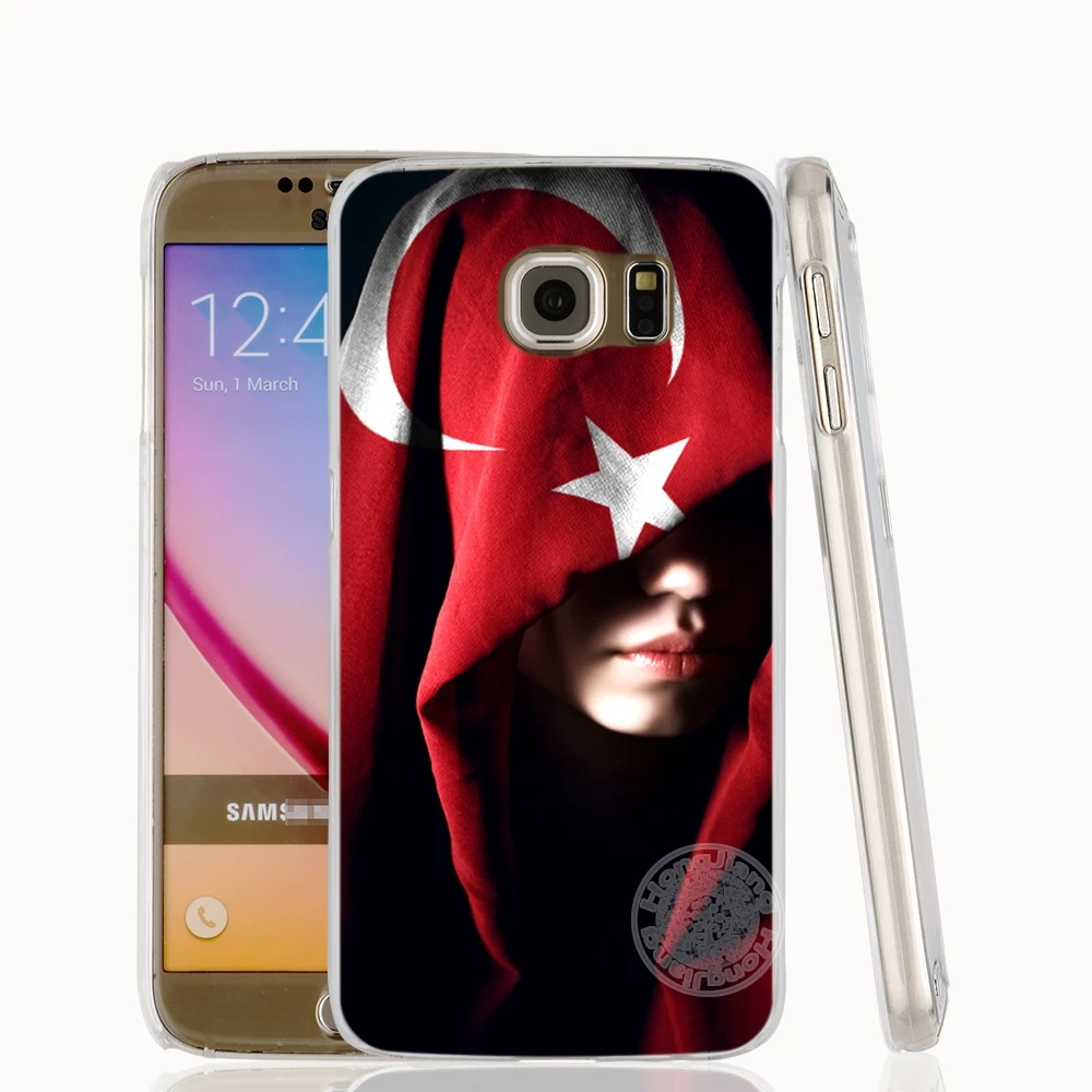 HAMEINUO Турецкий флаг чехол для сотового телефона Samsung Galaxy S7 edge PLUS S8 S6 S5 S4 S3 MINI|cover for