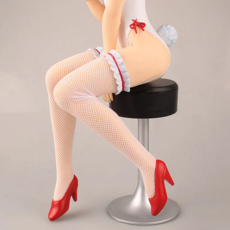 Новое поступление Аниме Фигурка Toaru Kagaku No Railgun Mikoto Misaka Bunny Girl Ver 36 см 1/4 Масштаб Сексуальная ПВХ украшение кукла
