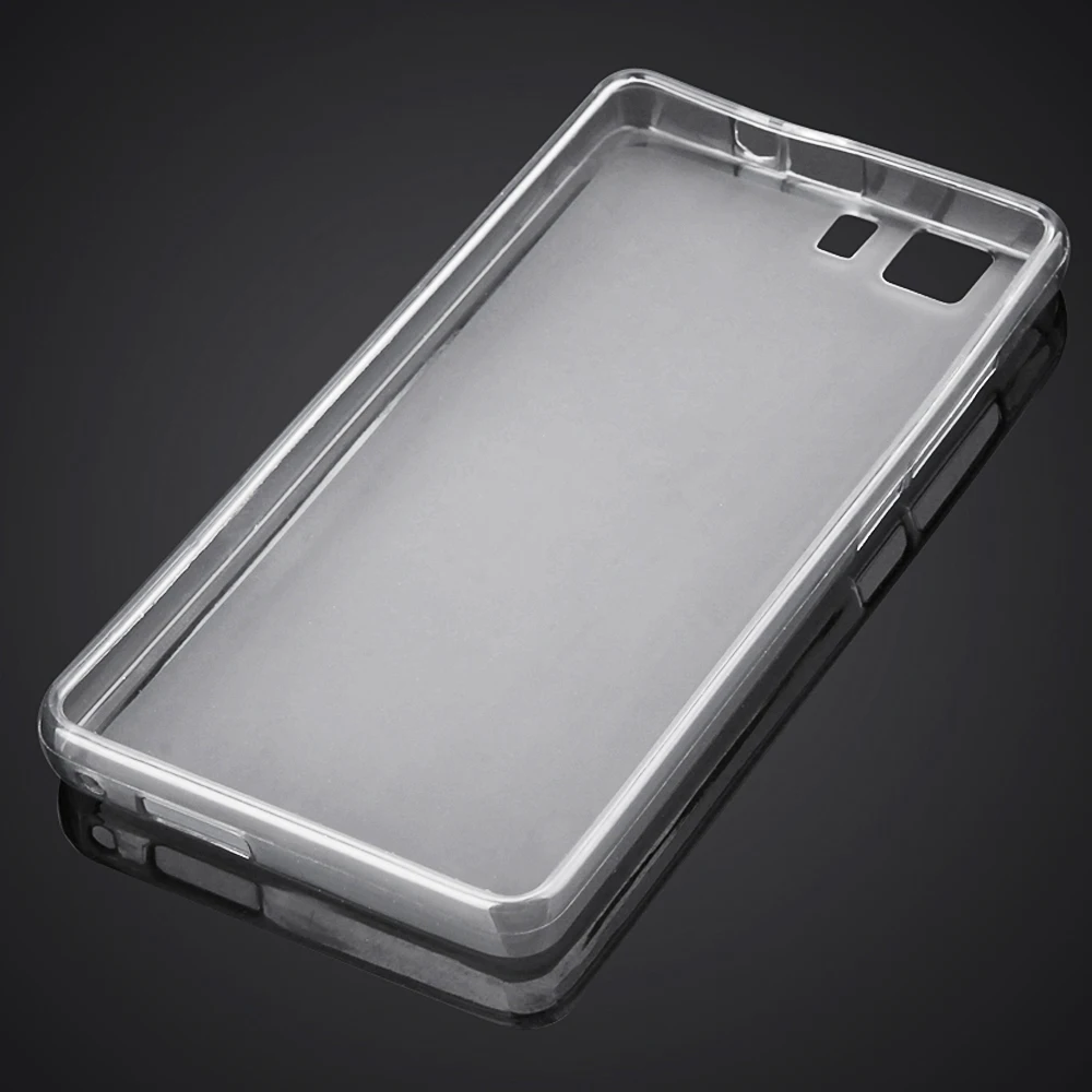 Высококачественный модный прозрачный матовый чехол DOOGEE X5 защитный ТПУ