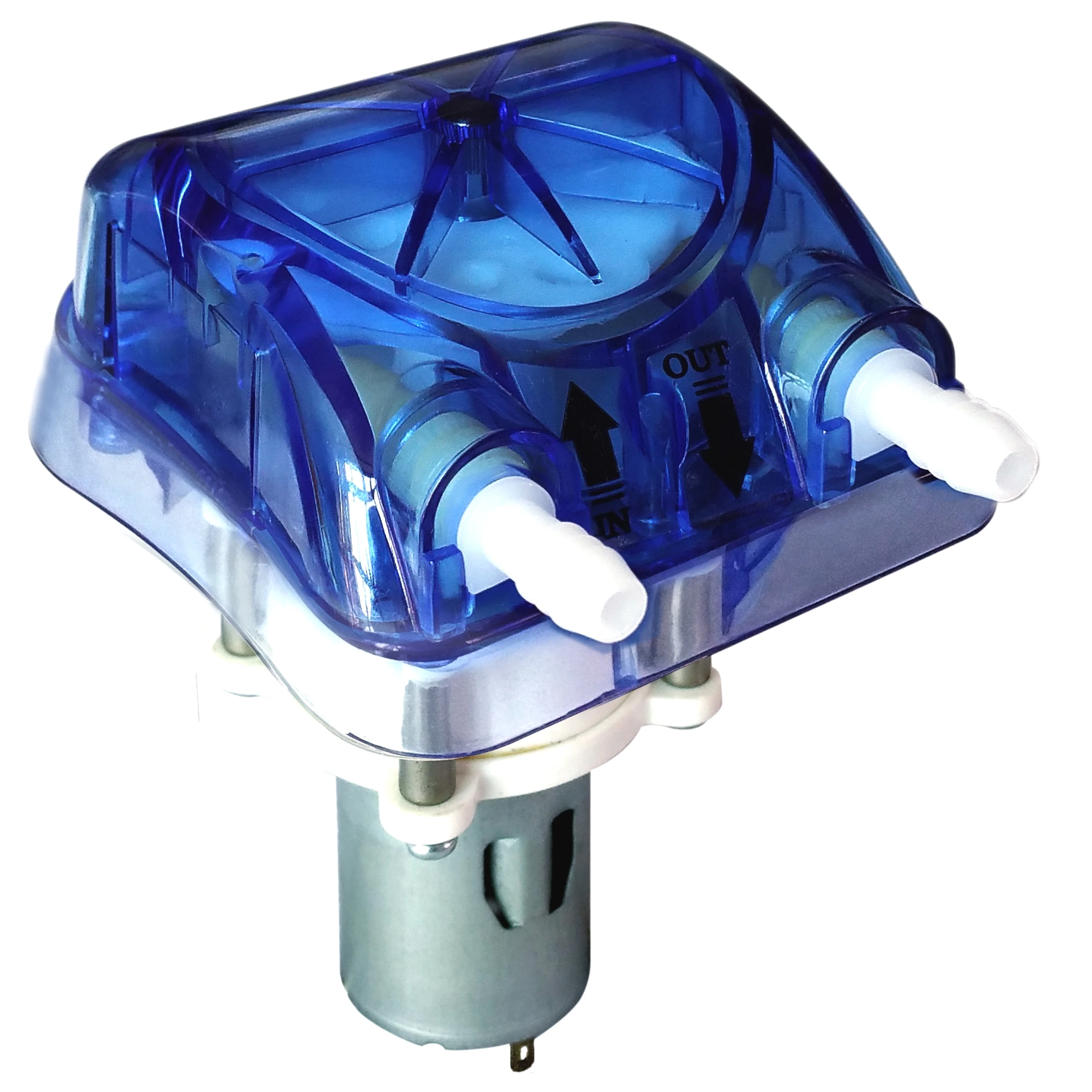 

250ml/min, 2 Rollers, 24Vdc Honlite Peristaltic Pump with Exchangeable Pump Head and PharMed BPT Peristaltic Tube