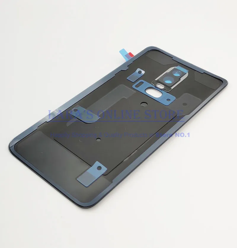 Оригинальная стеклянная крышка для Oneplus 6 задняя батарейного отсека заднее