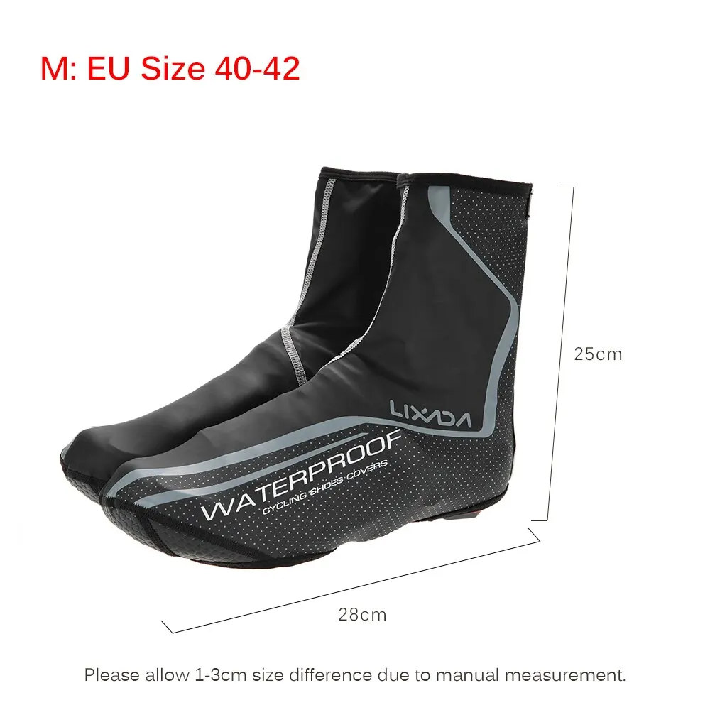 Lixada водонепроницаемые галоши для езды на велосипеде чехлы обуви велосипедные MTB
